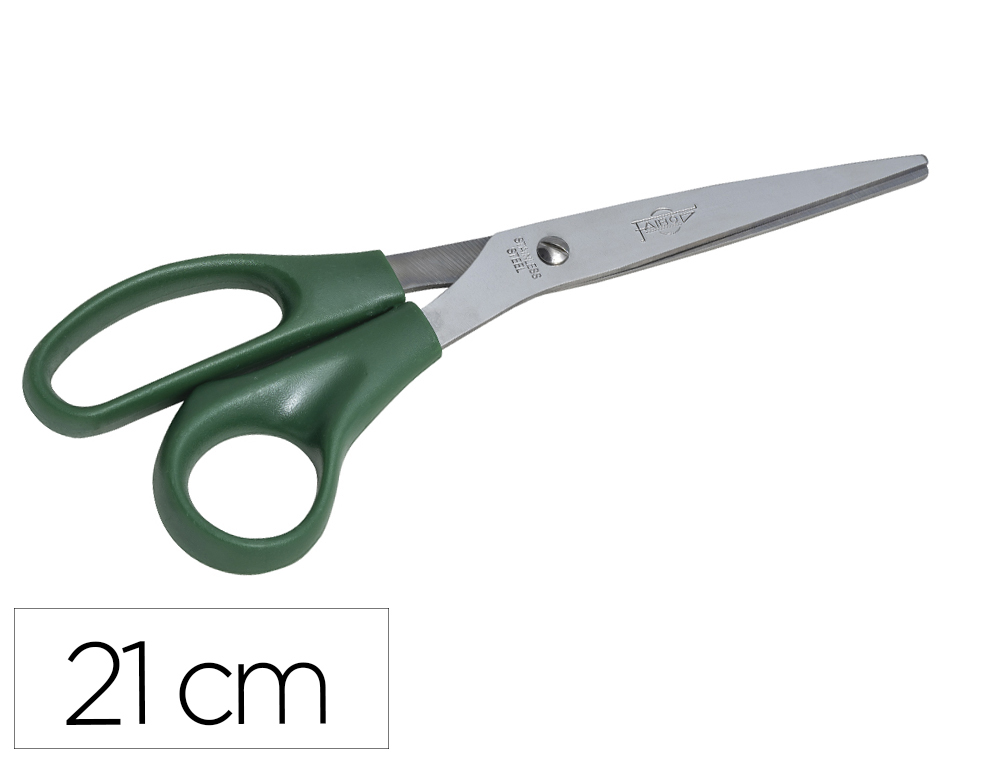 TIJERA OFICINA FAIBO ACERO INOXIDABLE 21 CM EMPU�ADURA ERGONOMICA